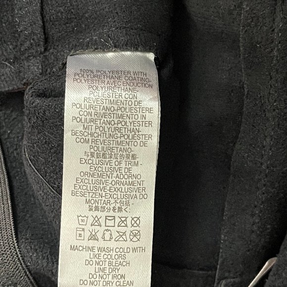 Free People Revolve Vegan Leather High Waist Legging Black Size 28 - Picture 15 of 15